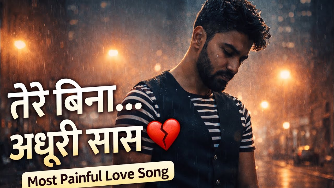 Song No.04: तेरे बिना अधूरी सांस 💔 |Heartbreak Hindi Song 2026|Sad Love Song #viral #bolleywoodsong 