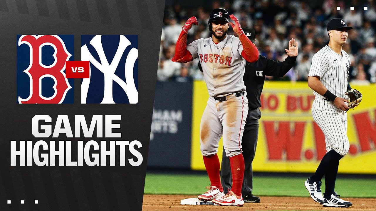 Red Sox vs. Yankees Game Highlights (6/8/25) | MLB Highlights