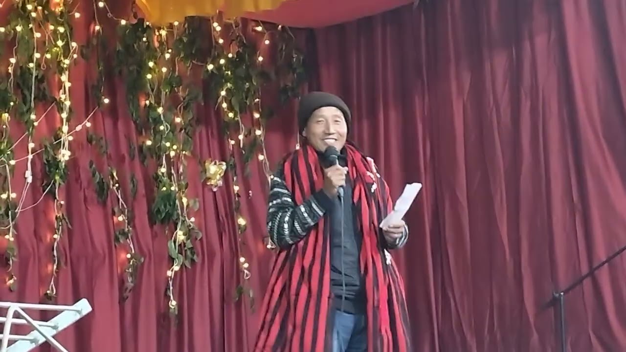 Comedy #at New Year midnight service #Pausie Disuang 