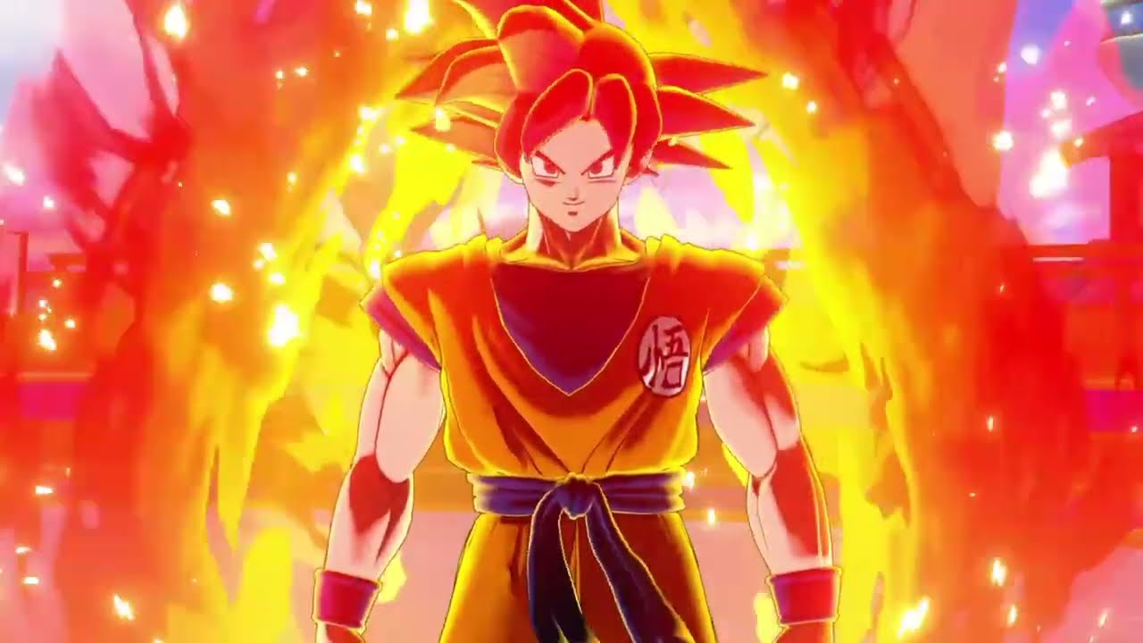 dragon ball z gekishin squadra: super saiyan god goku arrives