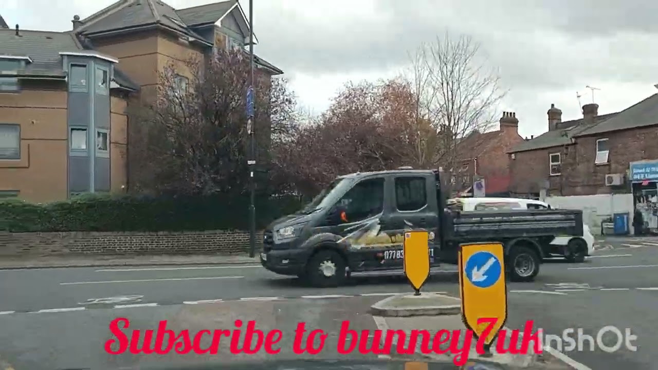 Driving from Stonebridge to Luton UK 