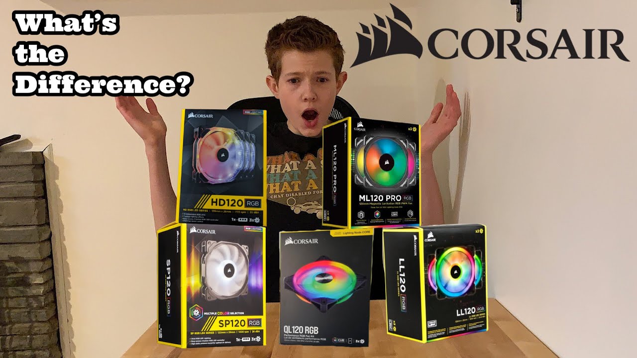 Corsair&rsquo;s Many RGB Fans Explained!