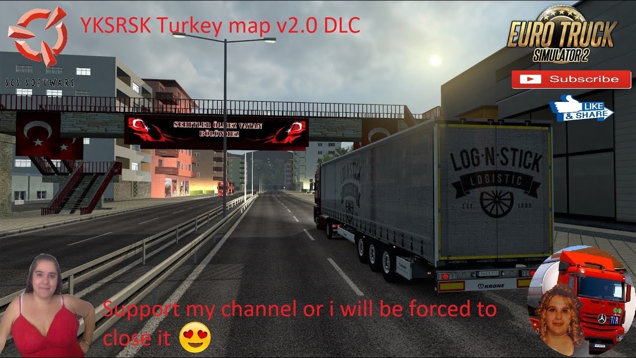 Euro Truck Simulator 2 (1.36) YKSRSK Turkey v2.0 DLC by Arayas First Look + DLC's & Mods