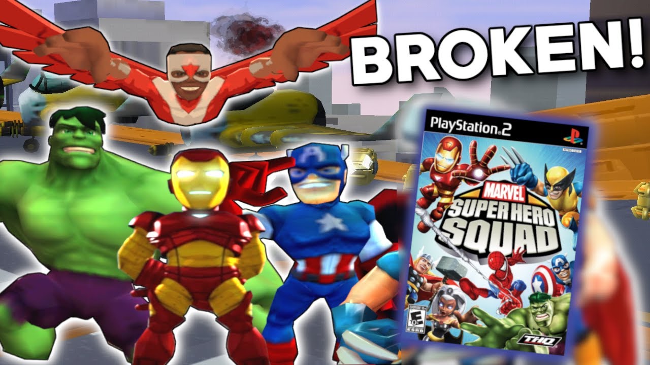 Super Hero Squad for PS2 is a fever dream | Super Hero Squad gameplay compilation