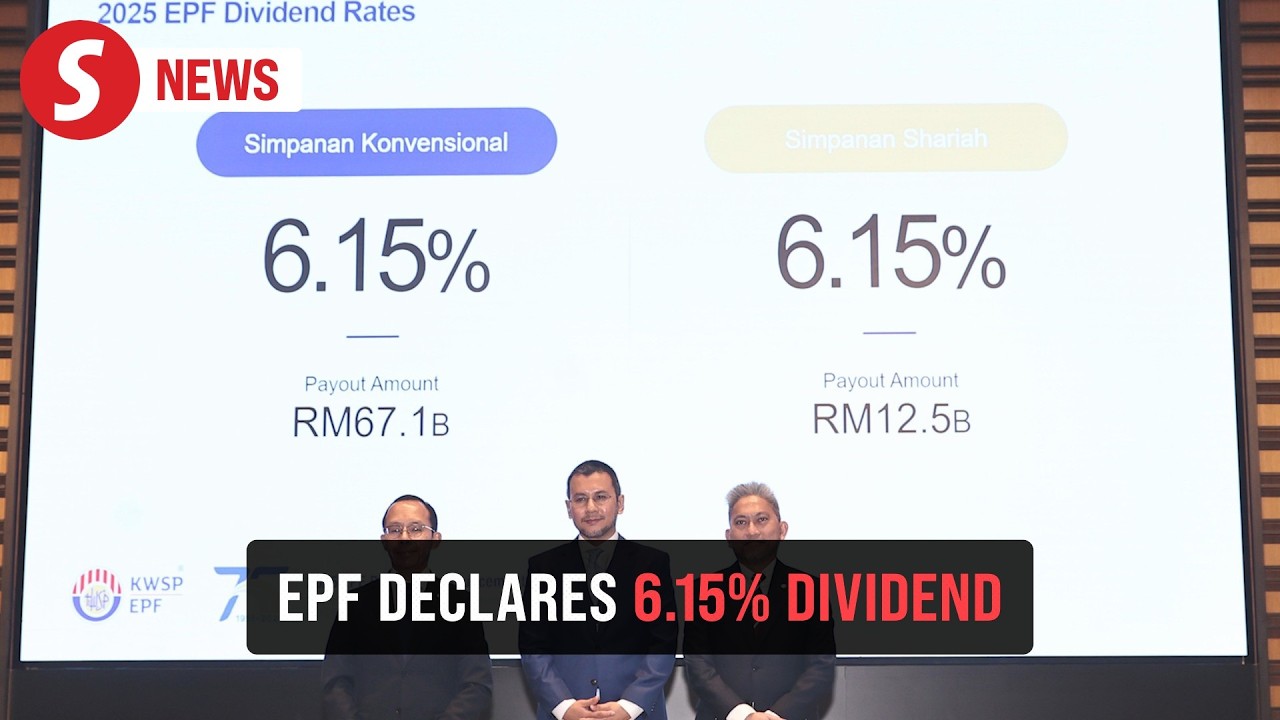 EPF declares 6.15% dividend for conventional savings for 2025