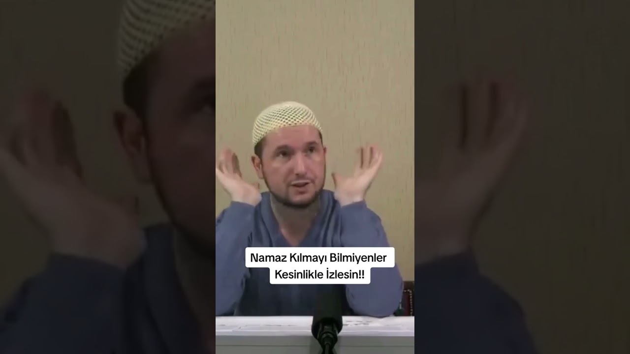 Namaz Kılmayı Bilmeyenler İzlesin!!#Allah #abdest #namaz #islam #kesfet