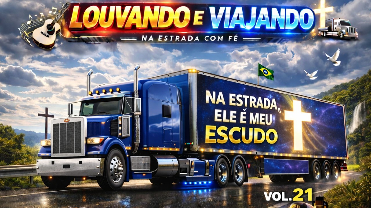 Louvor Pra Ouvir Sozinho Na Cabine  -  Modão Gospel