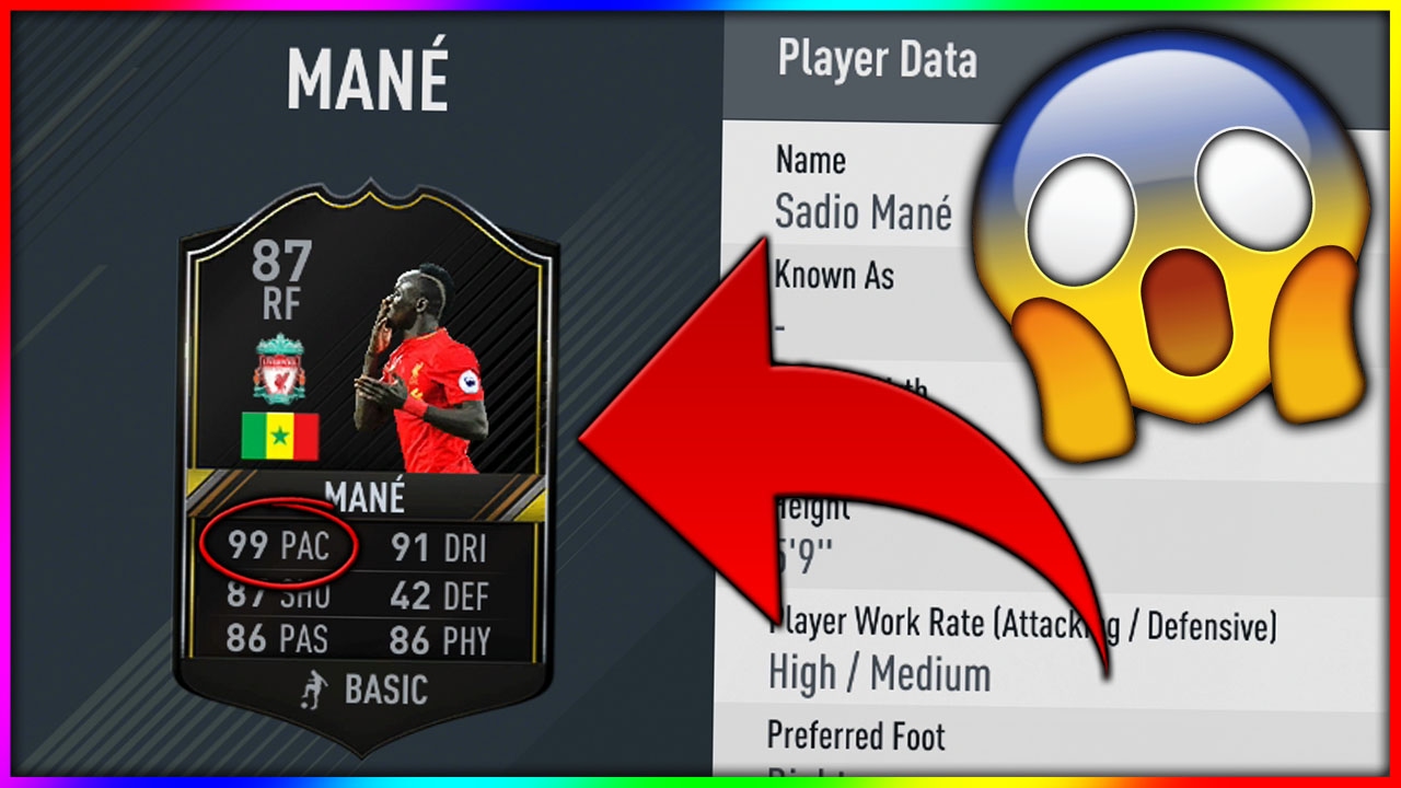 FIFA 17 | THE FASTEST CARD ON THE GAME.. (FIFA 17 WINTER UPGRADES INFO & 99 PACE MANE!!!)