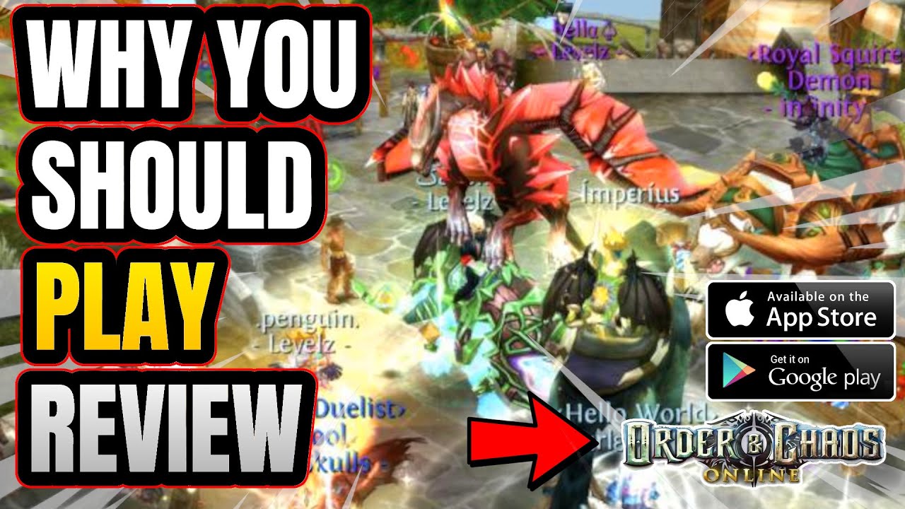 Order & Chaos online | Worth Playing in 2021 - MMORPG iOS & Android Review
