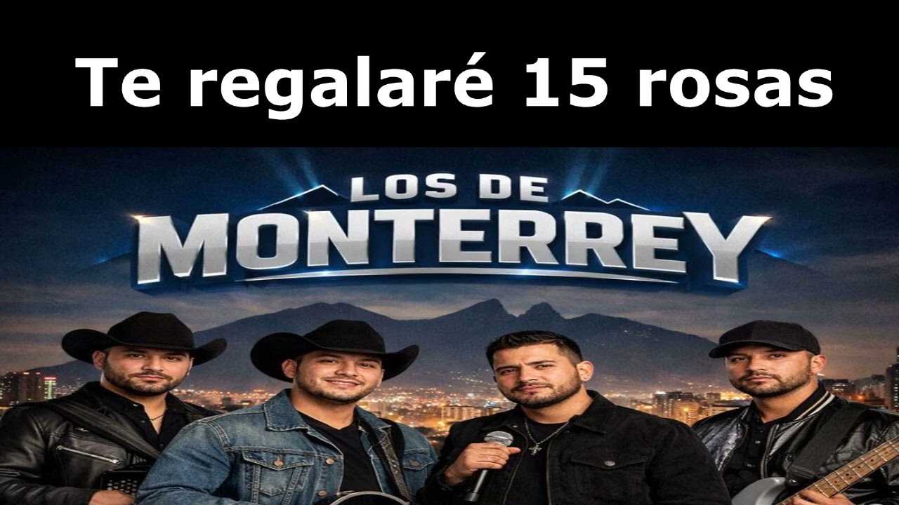 Los de Monterrey  - Te regalaré 15 rosas - 2026