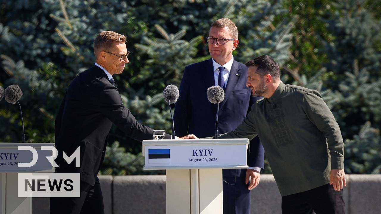 JUST IN: Baltic and Nordic Leaders Meet Zelenskiy in Kyiv Amid Flag Day Celebrations | AC1F