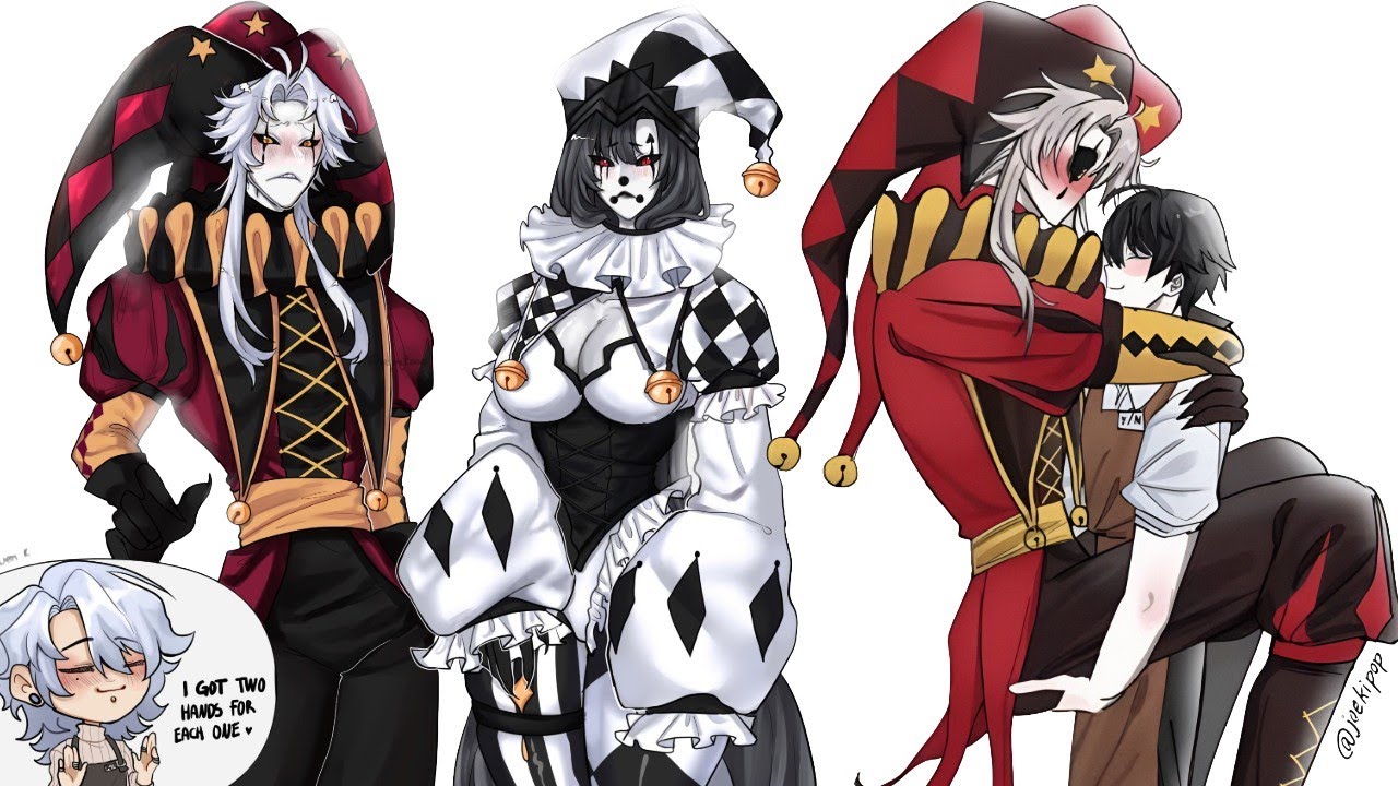 MC X Pierrot!😳❤️Who Is The New Oc?😭😏The Freak Circus Comic Dub