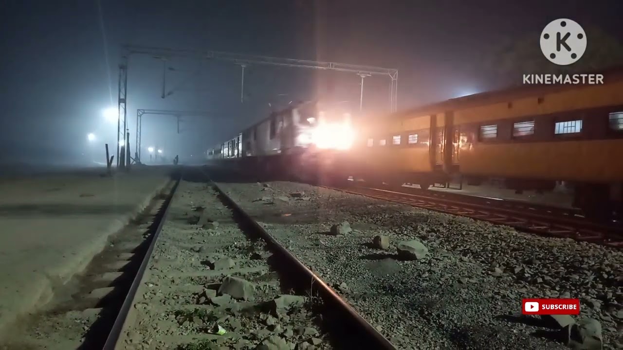 19037-Avadh Express || Bandra Terminal || Barauni || Skipped Kanti Railway station