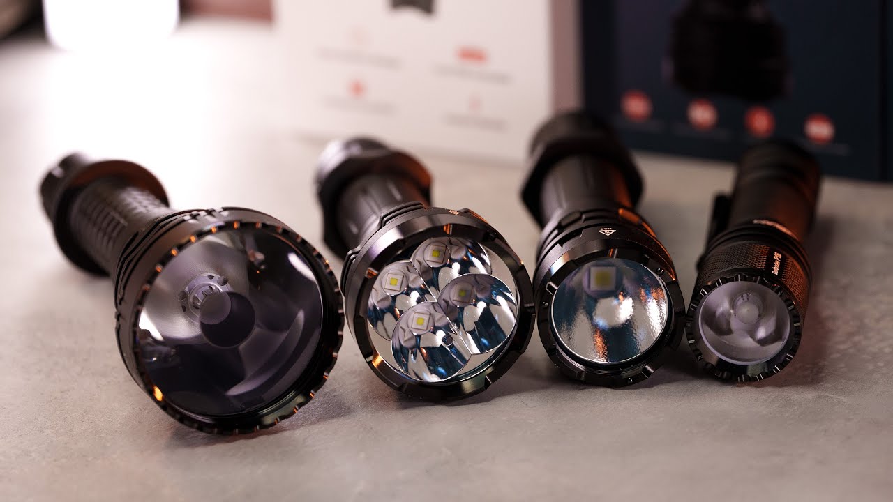 Acebeam P-series BEAMSHOTS [P16, P17, P18 vs L19 2.0]
