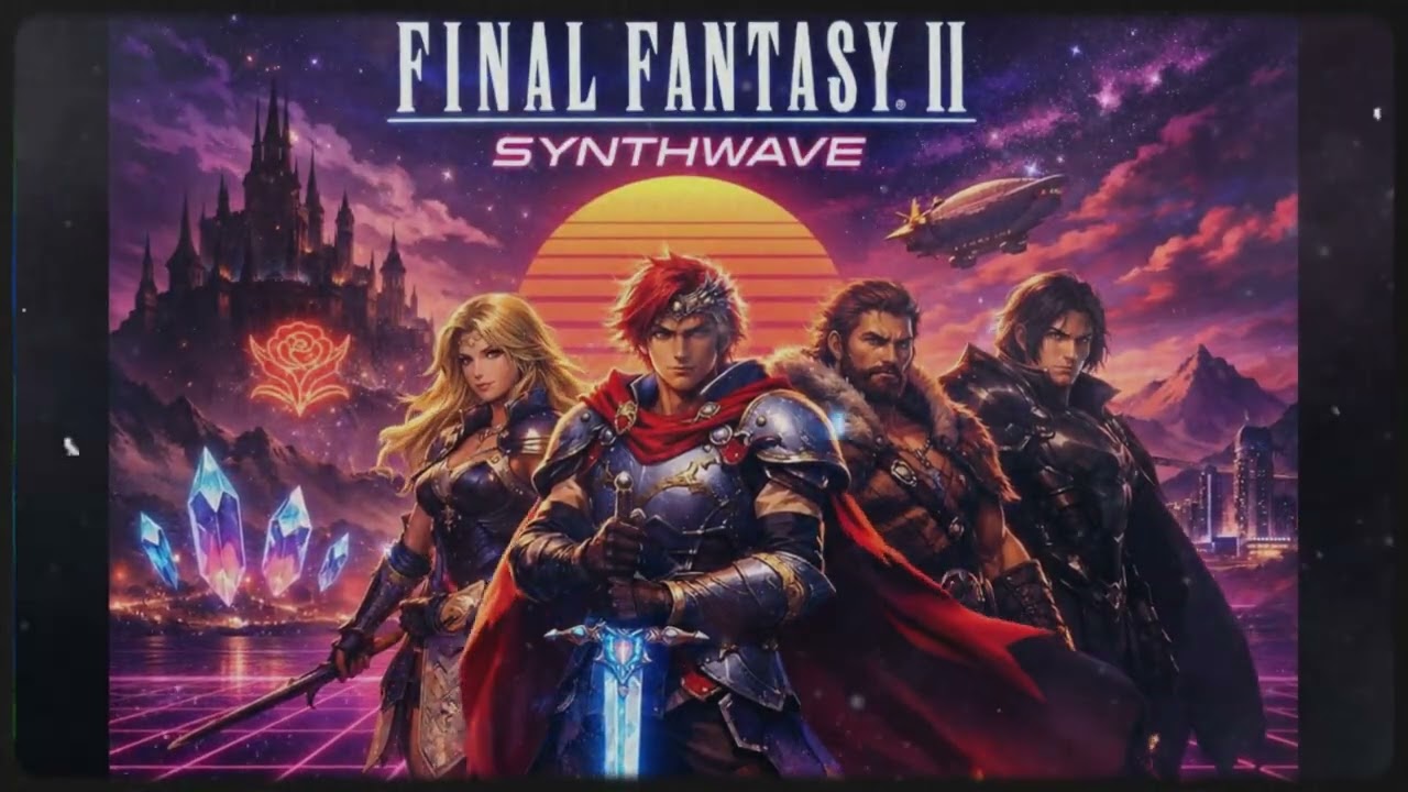 FINAL FANTASY II (1988) — SYNTHWAVE TRIBUTE