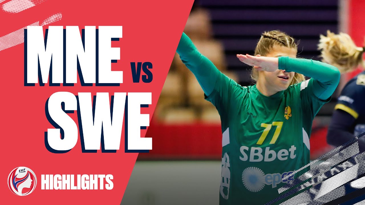 Highlights | Montenegro vs Sweden | Main Round | Women's EHF EURO 2020