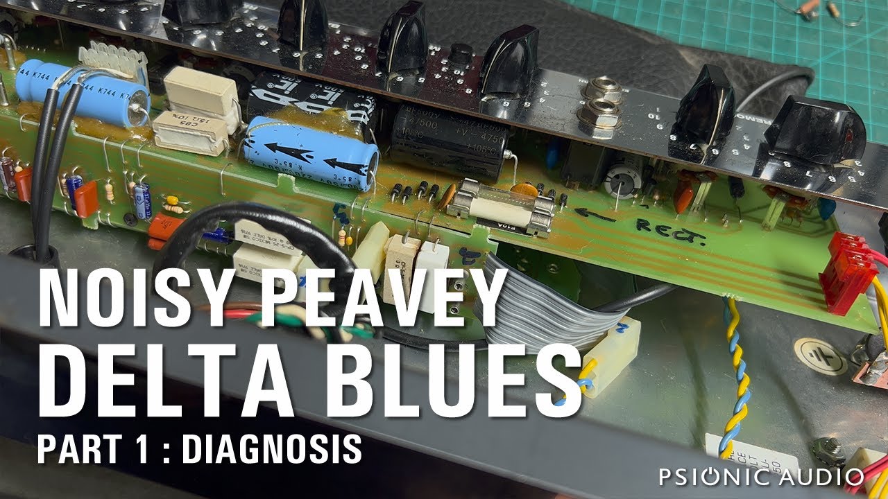 Noisy Peavey Delta Blues | Part 1 : Diagnosis