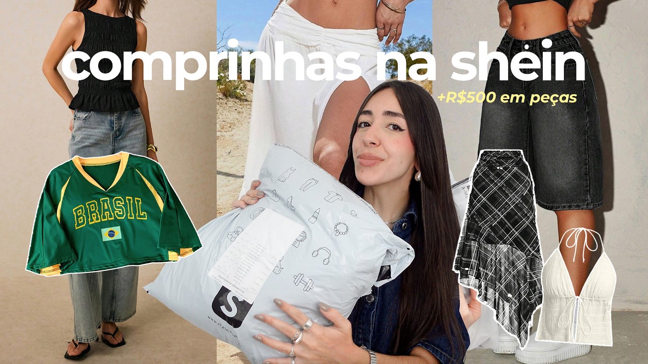 COMPRINHAS NA SHEIN QUE DERAM MUITO CERTO | as melhores lojas da shein 🛍️✨