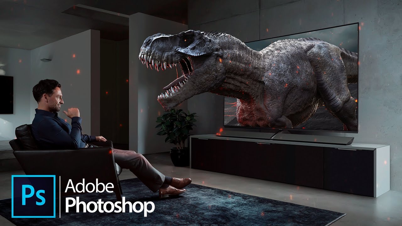 Как сделать эффект выпадения // Фантастическая манипуляция в Photoshop (Photoshop 2021)