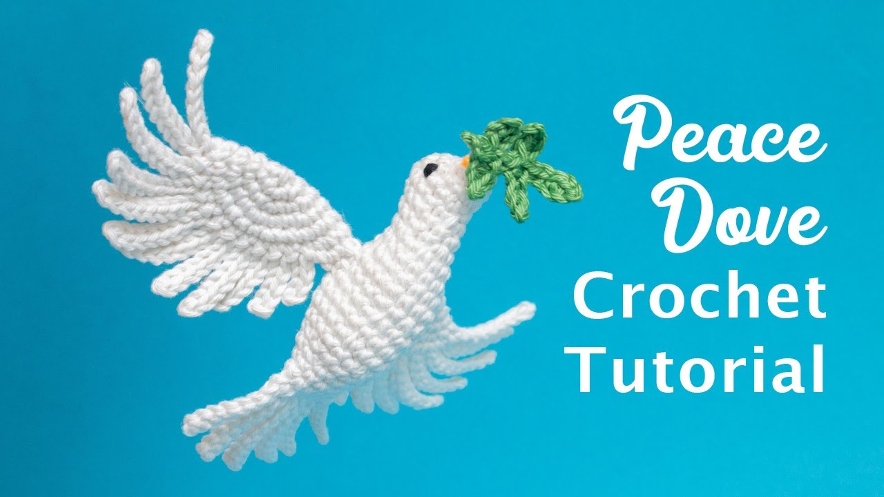 Peace Dove Crochet Tutorial