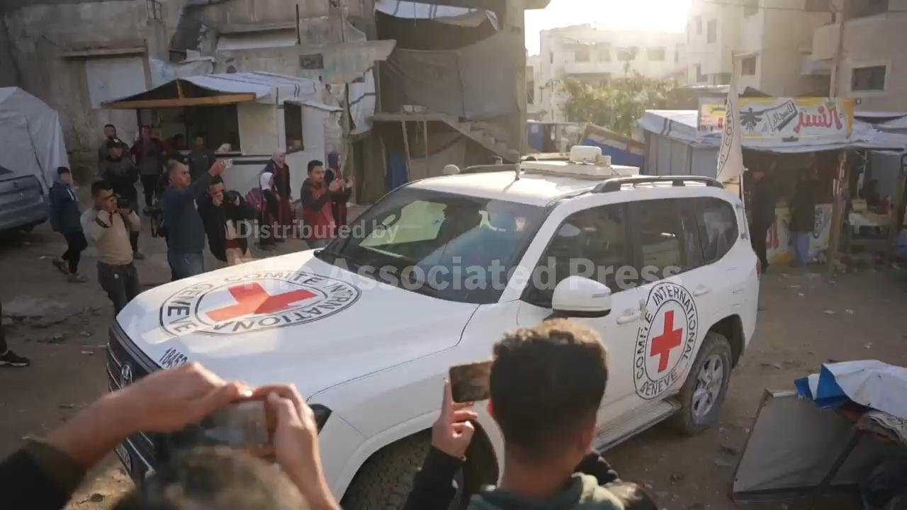 Red Cross hands over the remains of 15 Palestinians returned by Israel for the last time