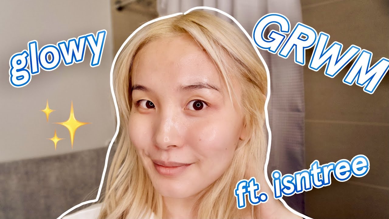Glowy korean skincare morning routine ✨ GRWM ✨