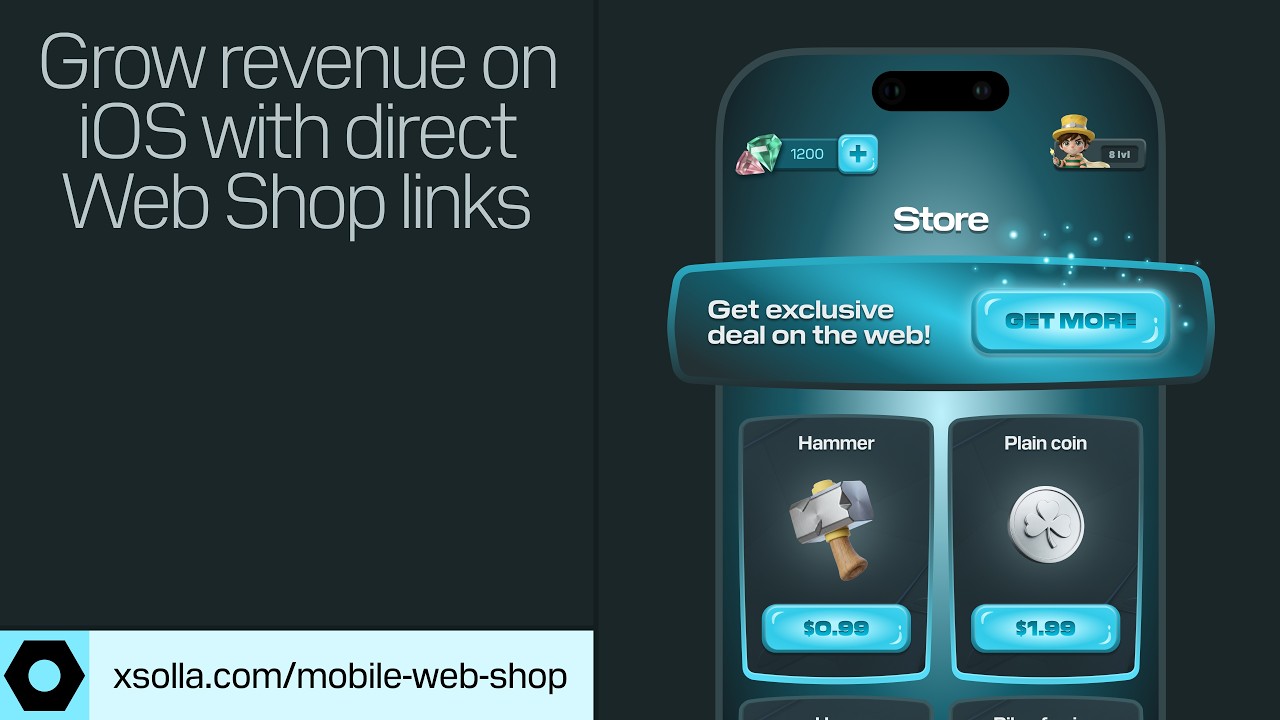 Grow Revenue on iOS with Direct Web Shop Links