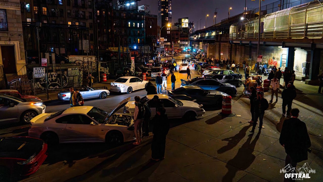 We shut down a street in NYC Chinatown so we could throw a car meet!