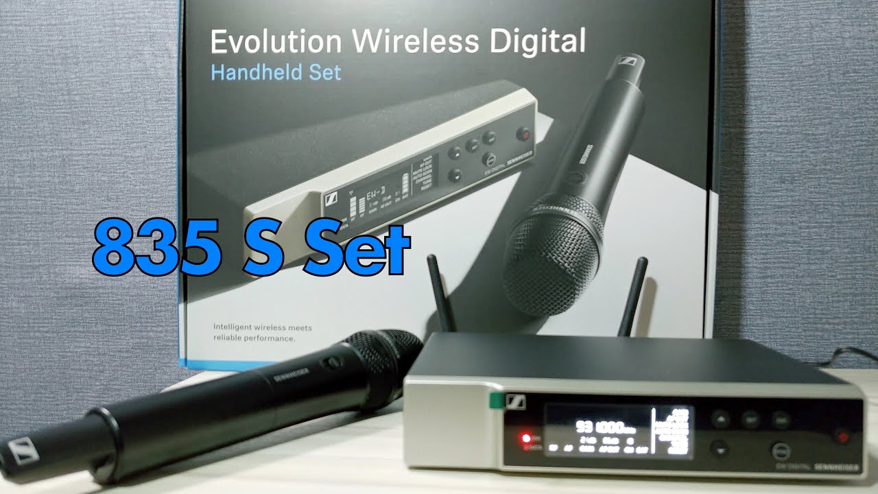 Sennheiser EWD 835 S Set l Unboxing