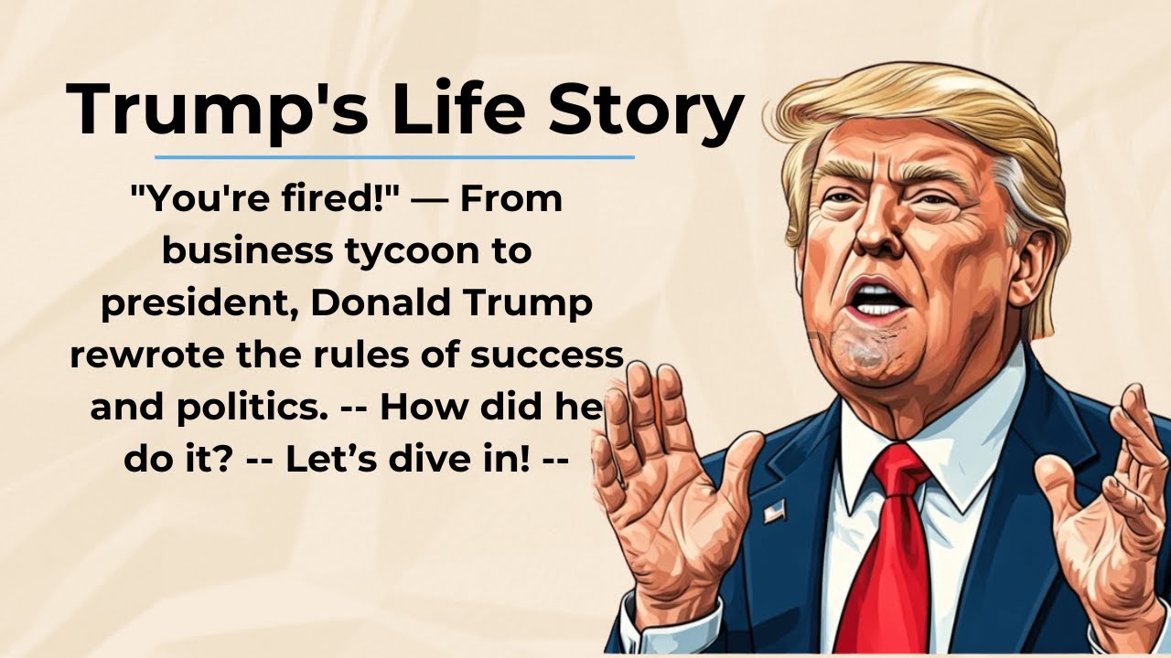 Trump's Life Story | Improve Your English Through Storytelling