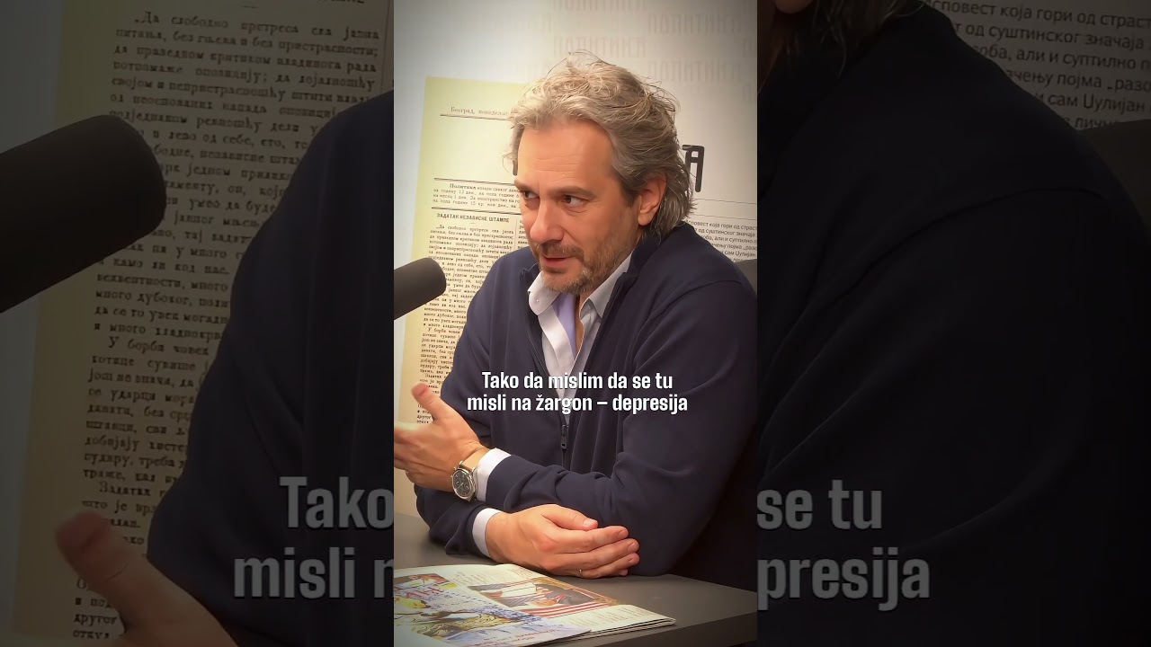 DEPRESIJA &ndash; reč koja je se najvi&scaron;e ZLOUPOTREBLJAVA, dr Aleksandar Misojčić, psihijatar #podcast
