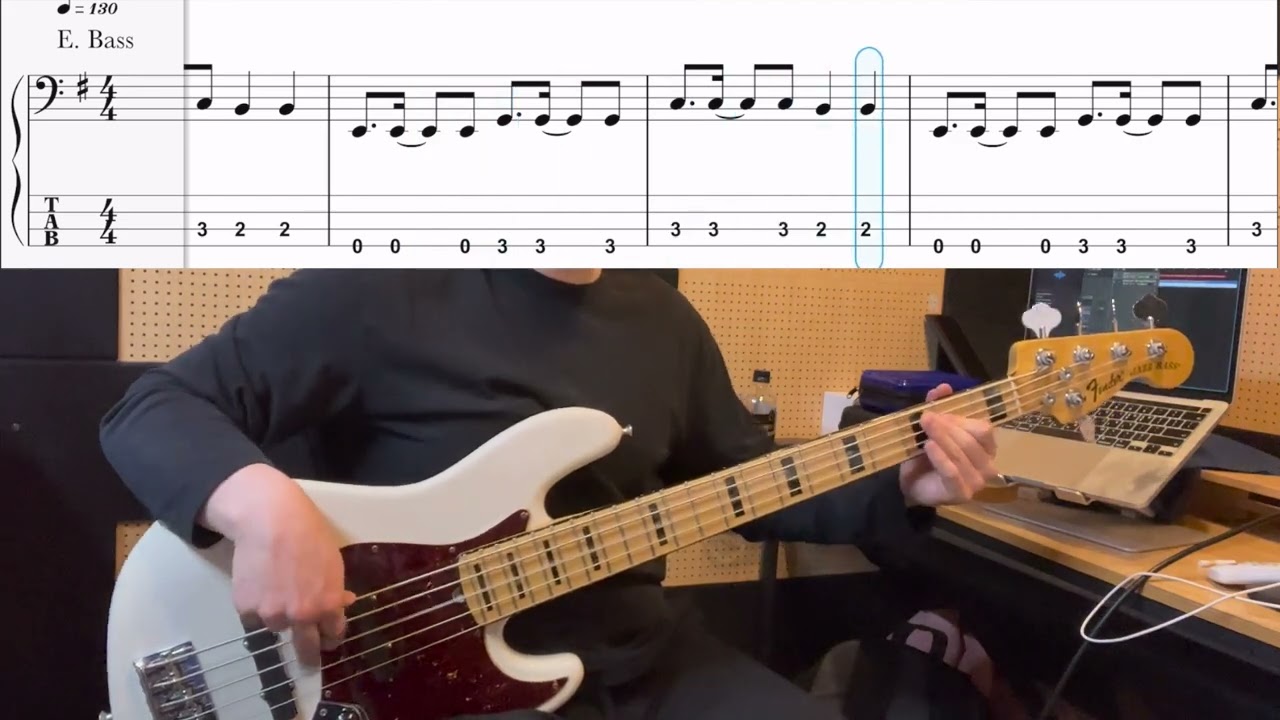 (여자)아이들 - 퀸카 (Queencard) | 베이스 커버 | Bass cover | TAB | 베이스 악보