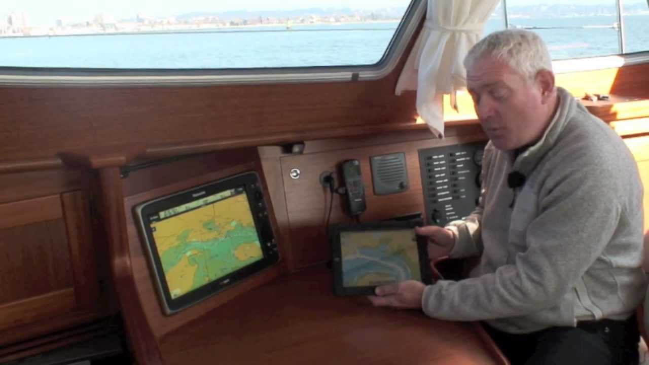 YW tests iPad Chartplotters