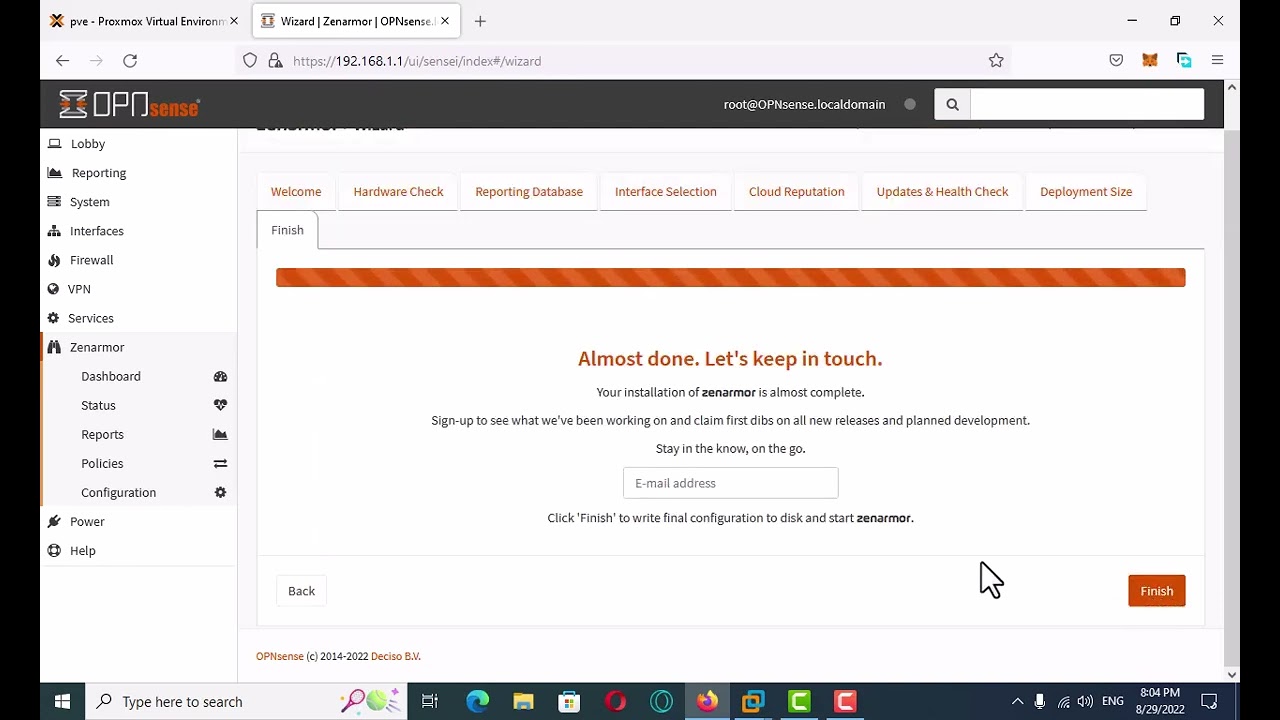 Install Zenarmor Sunny Valley Networks on OPNsense,best free firewall