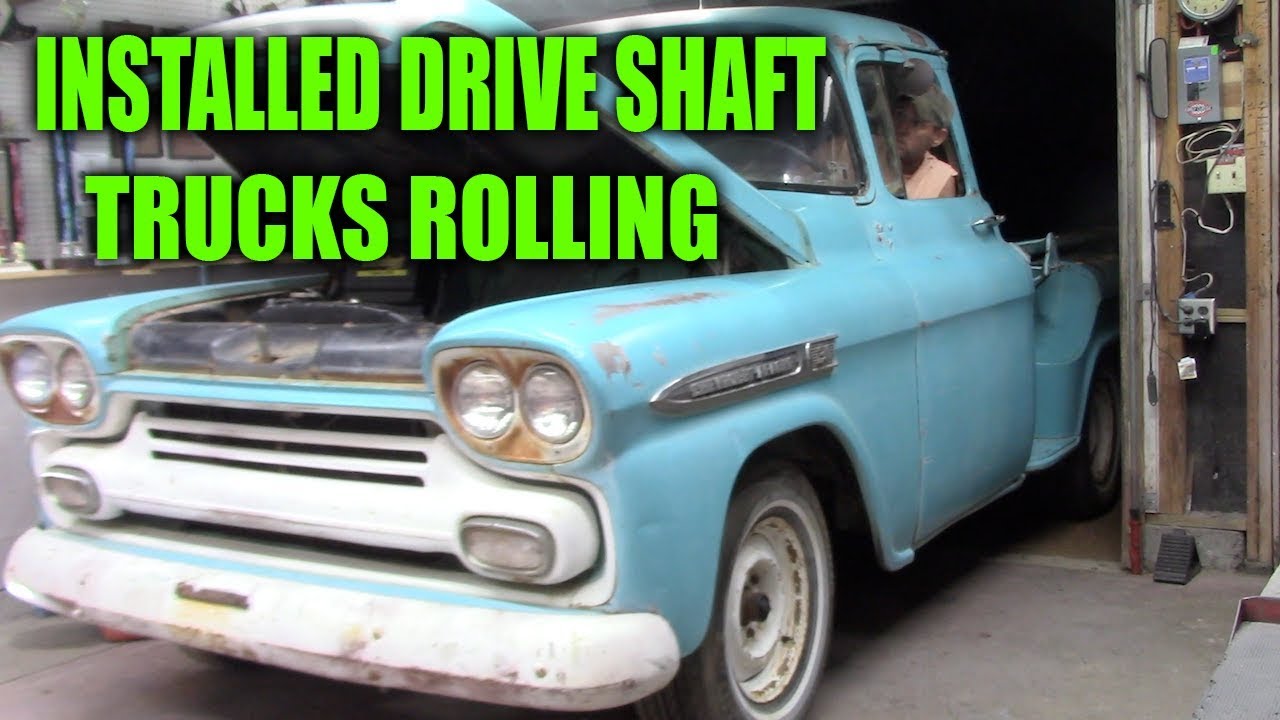 1959 Apache rolling/still needs work