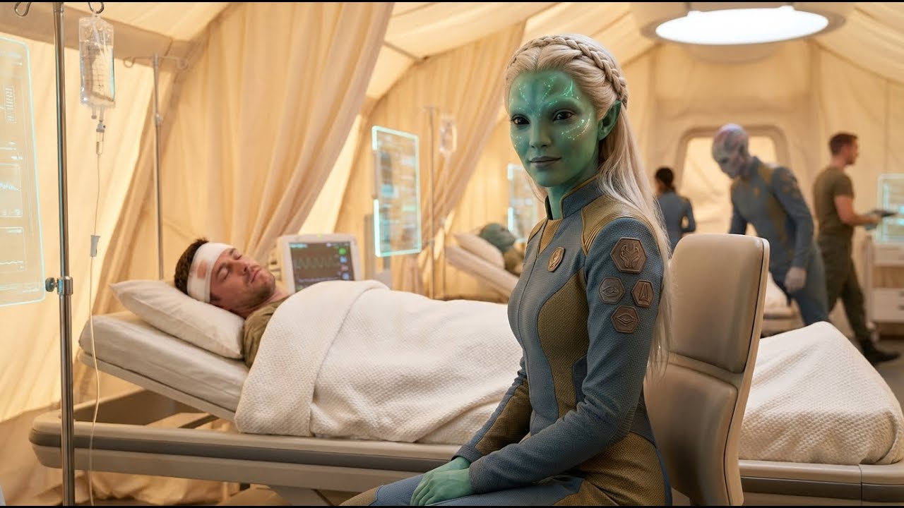 When I Woke Inside an Alien Healer’s Tent, She Smiled and Said Something That Froze Me Sci-Fi Story