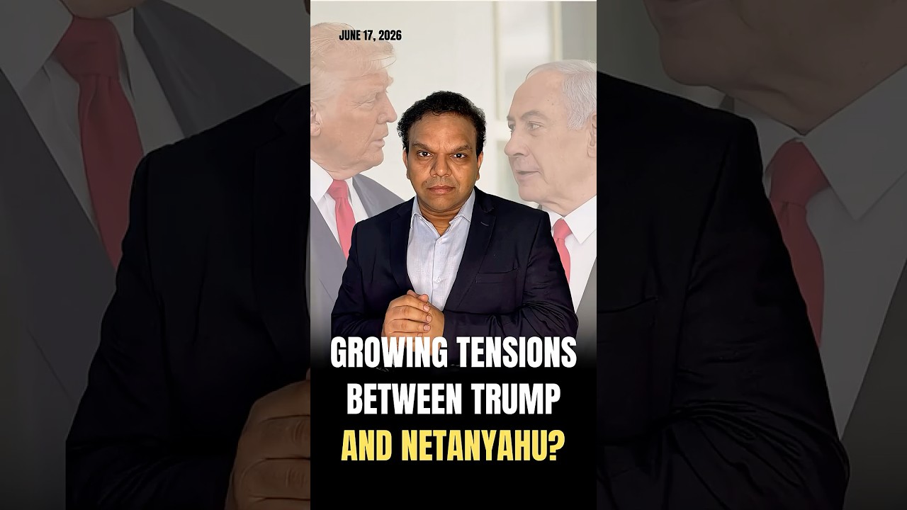 Trump-NetanyahuHeaded for Political Clash? #iran #iranisraelwar #iranwar #netanyahu #trump #lebanon