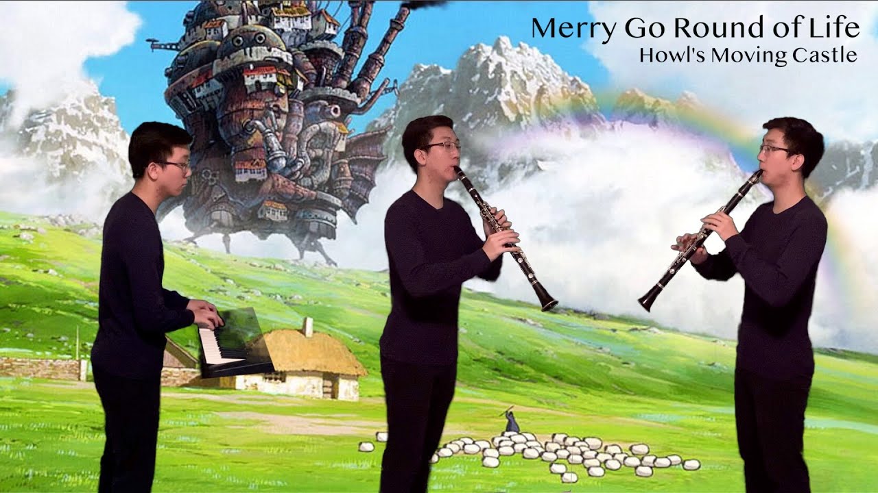 Merry Go Round of Life [Clarinet and Piano Cover]