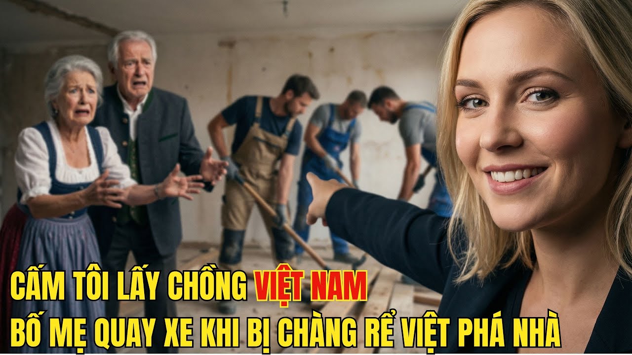 Ngăn Cản Tôi Lấy Chồng Việt Nam, Bố Mẹ Tôi Quay Xe Khi Bị Con Rể Việt Phá Nhà