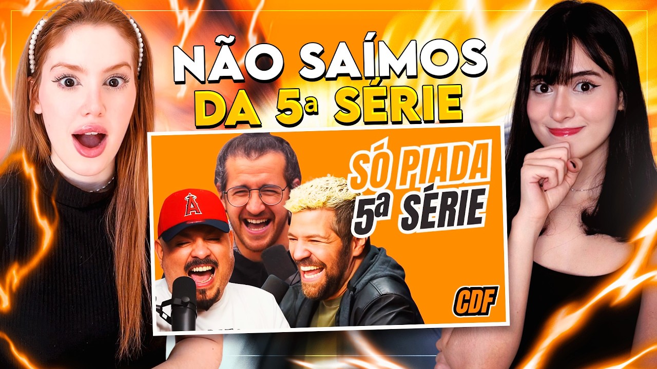 REACT | A 5ª SÉRIE NUNCA MORRE | CR Reacts