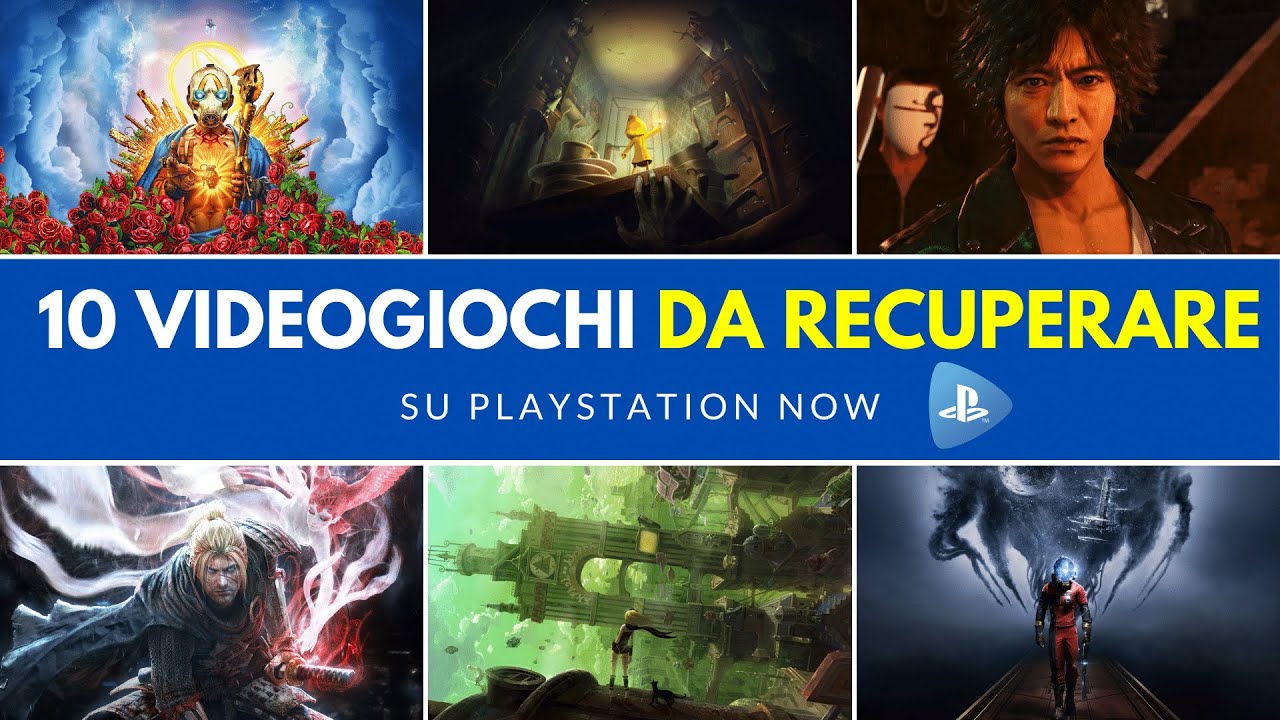 PlayStation Now 10 Giochi da Recuperare