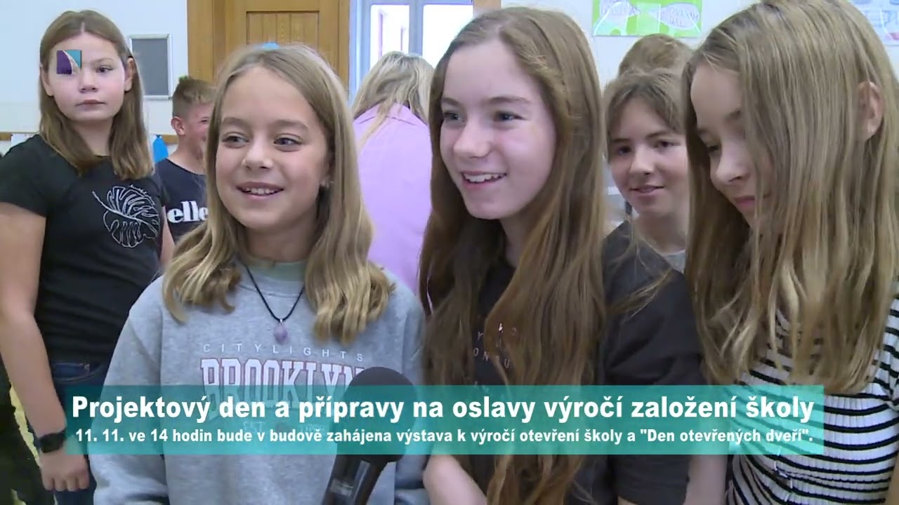 Projektový den a přípravy na oslavy výročí založení školy