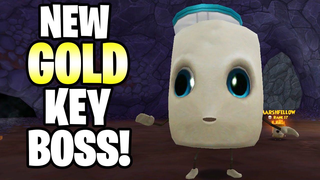 Wizard101: NEW Karamelle Gold Key Boss Fight!