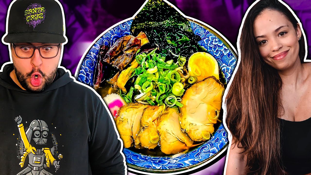 NARA LAMEN restaurante de lamen japonês - É BOM OU RUIM? ‹Edu e Van› Ep.100