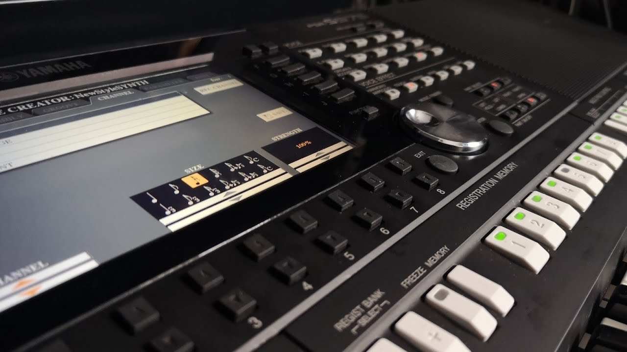 Как создать или отредактировать стиль в Yamaha PSR S975 — руководство по ударным, квантизации, ус...