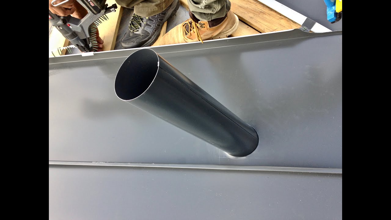 European metal roof pipe flashing