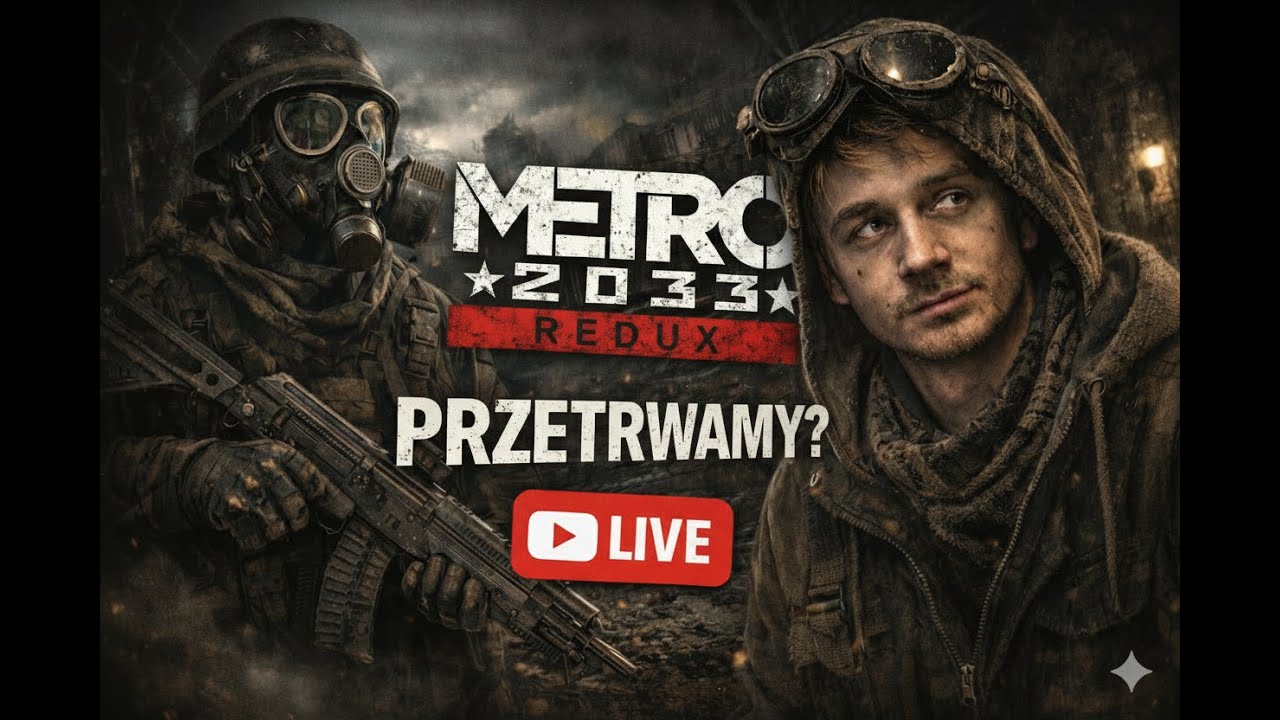 METRO 2033 REDUX | Przetrwamy? 🔴 LIVE PL
