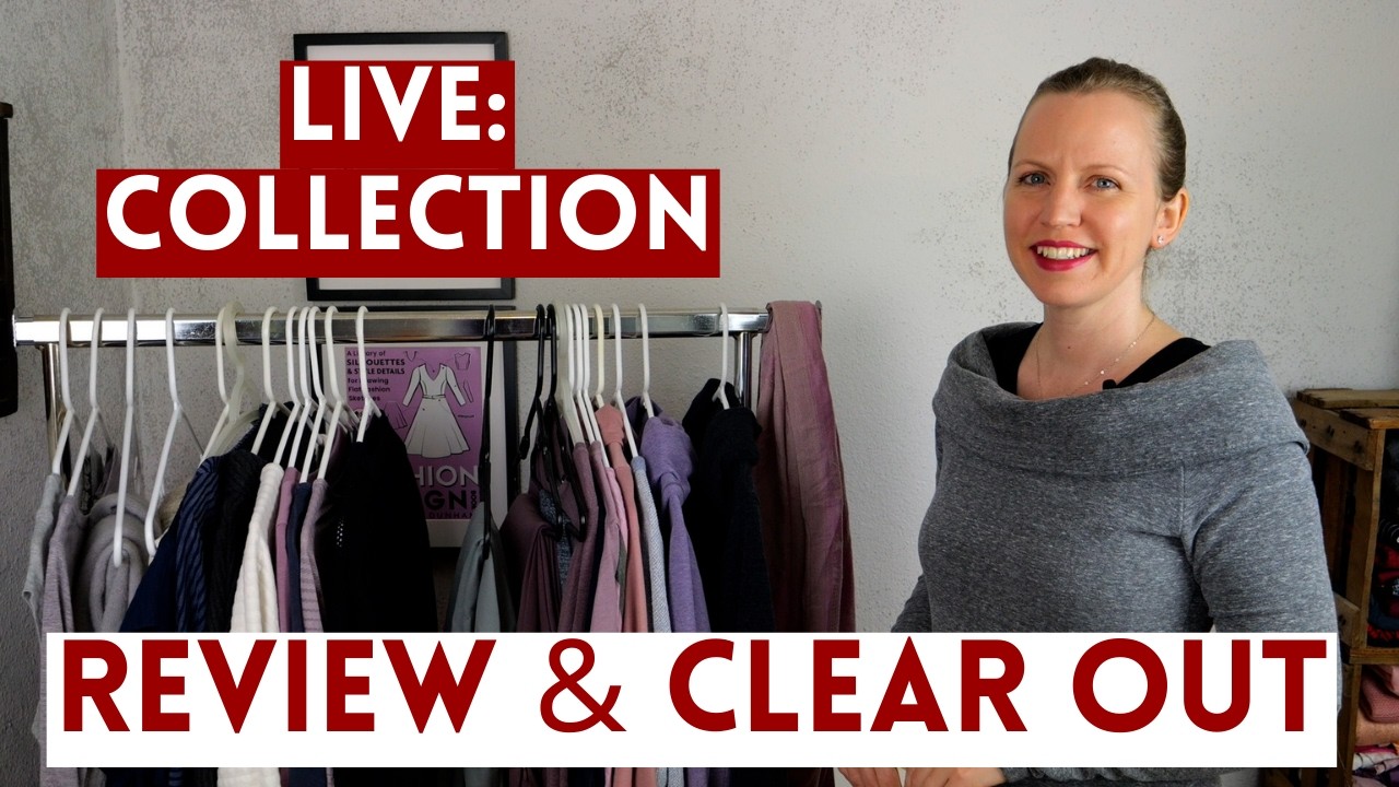 LIVE Stream: Closet Clean Out Together to Design the Collection You Dream of
