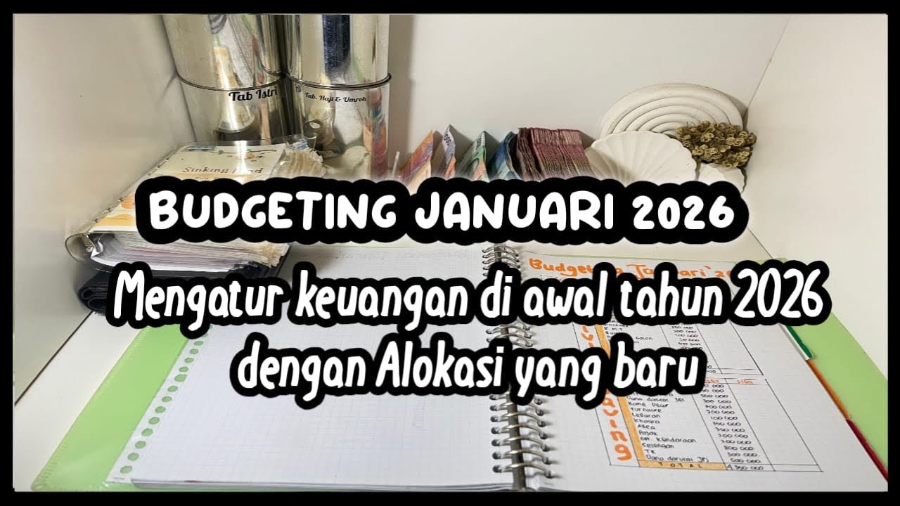 BUDGETING JANUARI 2026 #bongkarcelengan #bongkarcelengan2025