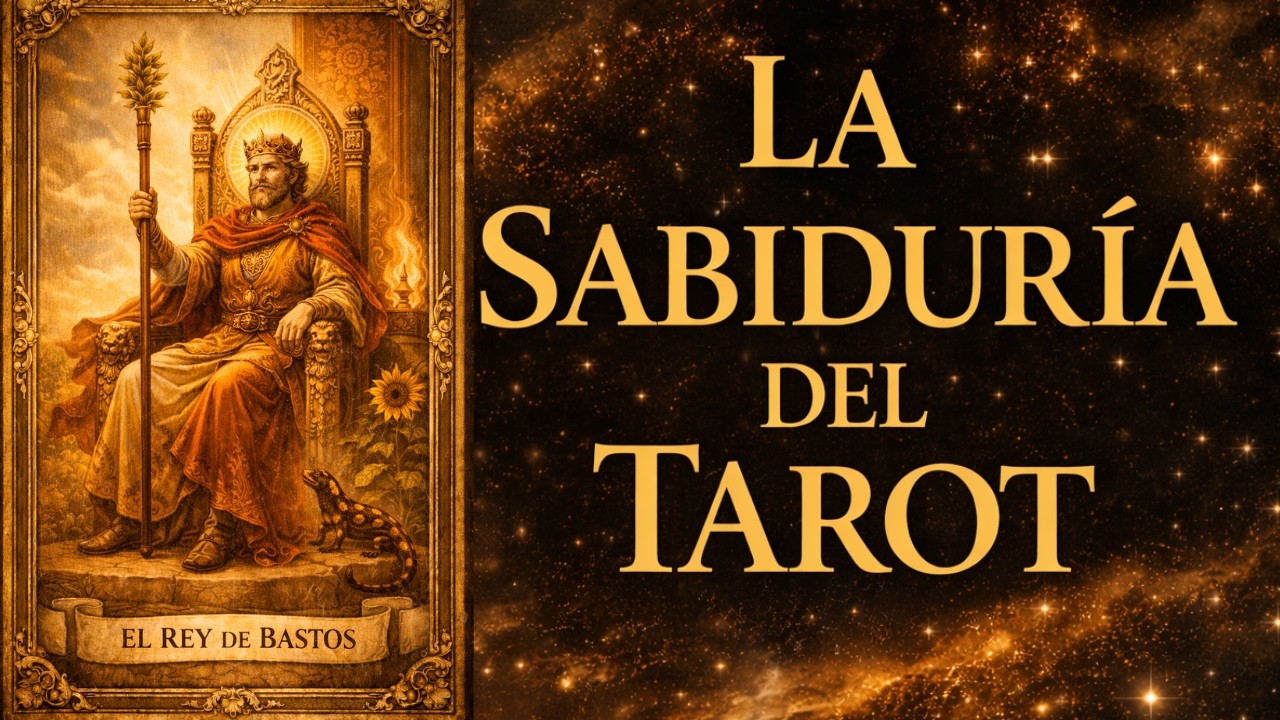 EL REY DE BASTOS  La Sabiduría del Tarot